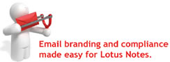 Crossware Email Signature Software for Lotus Notes
